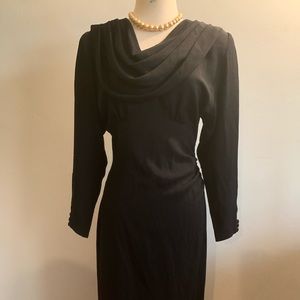 Vintage black dress size 8